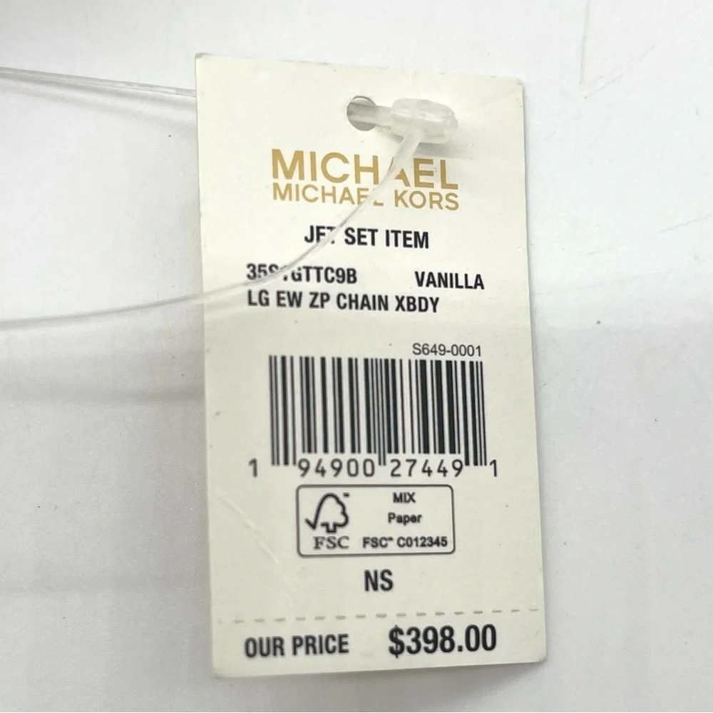 Michael Kors EW Zip Chain Xbody Bag